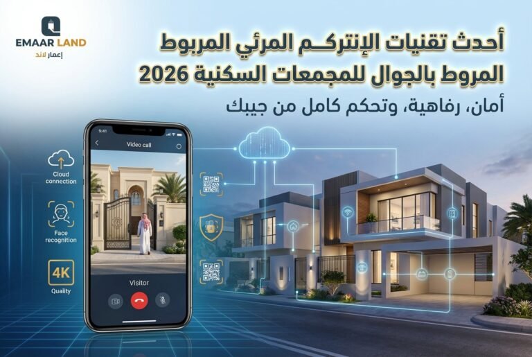 أحدث تقنيات الإنتركم المرئي المربوط بالجوال 2026 | إعمار لاند