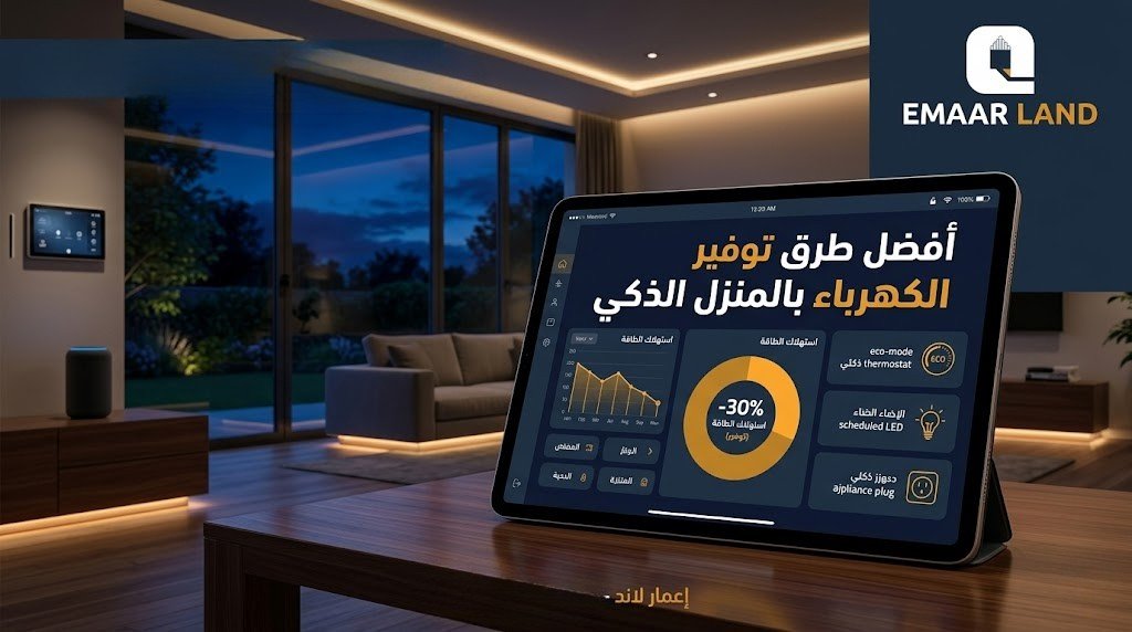 توفير الكهرباء بالمنزل الذكي