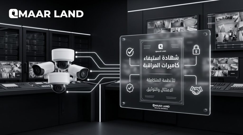 شهادة استيفاء كاميرات المراقبة - دليلك للحصول عليها