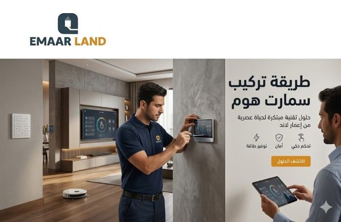 طريقة تركيب سمارت هوم