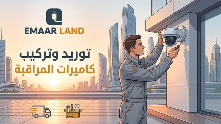 توريد وتركيب كاميرات مراقبة